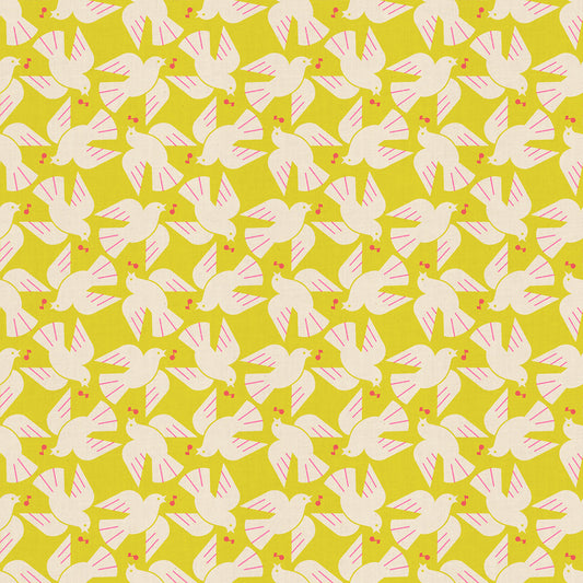Ruby Star Society-Flock Yeah Citron-fabric-gather here online