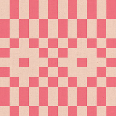 Bitmapped Neon Coral