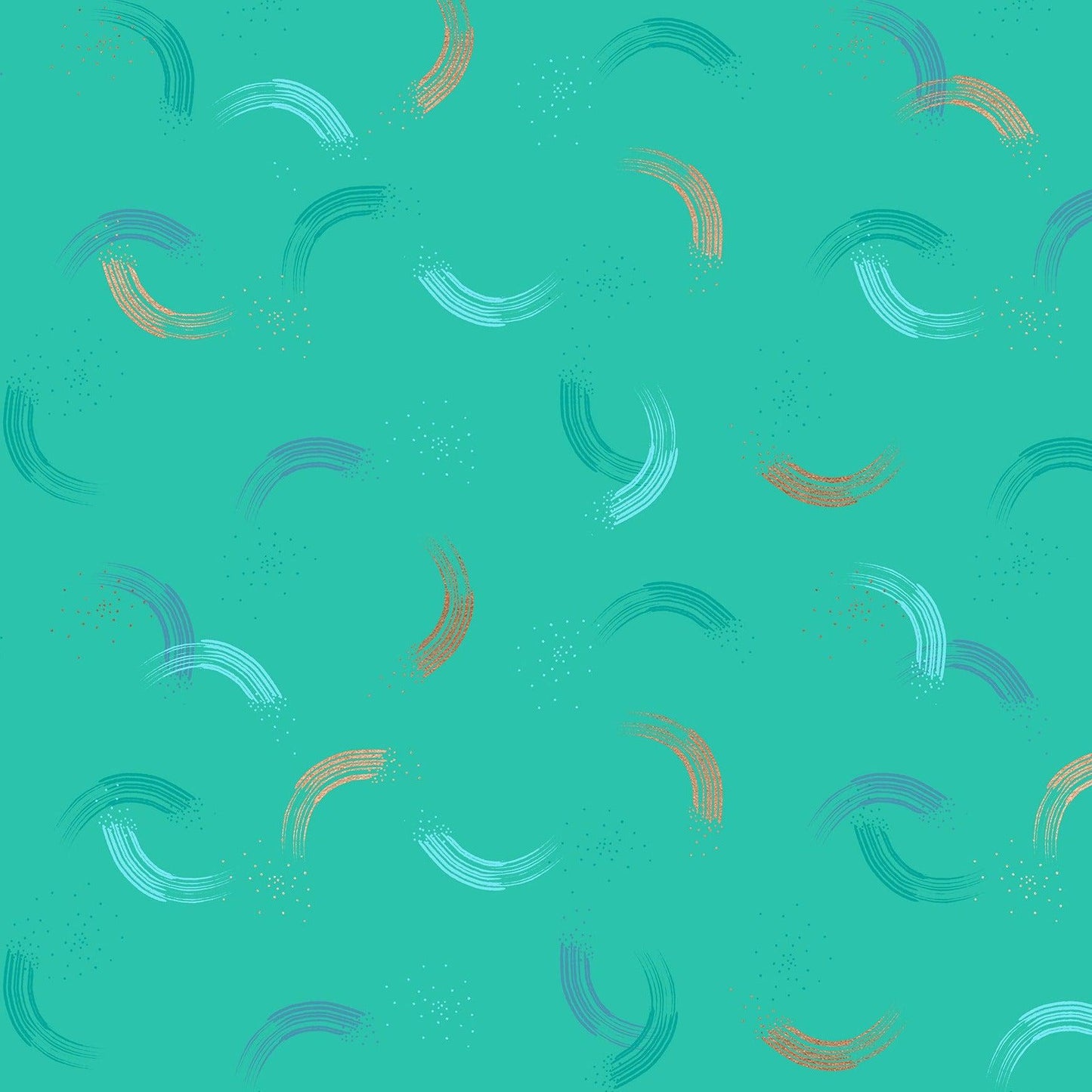 Ruby Star Society-REMNANT: Twirl, 23M Tropic Metallic 30% OFF 1.75 YDS-fabric remnant-gather here online