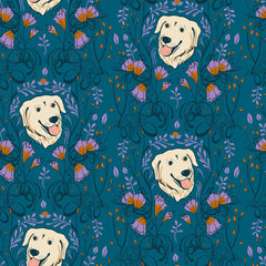Ruby Star Society-Golden Garden Teal-fabric-gather here online