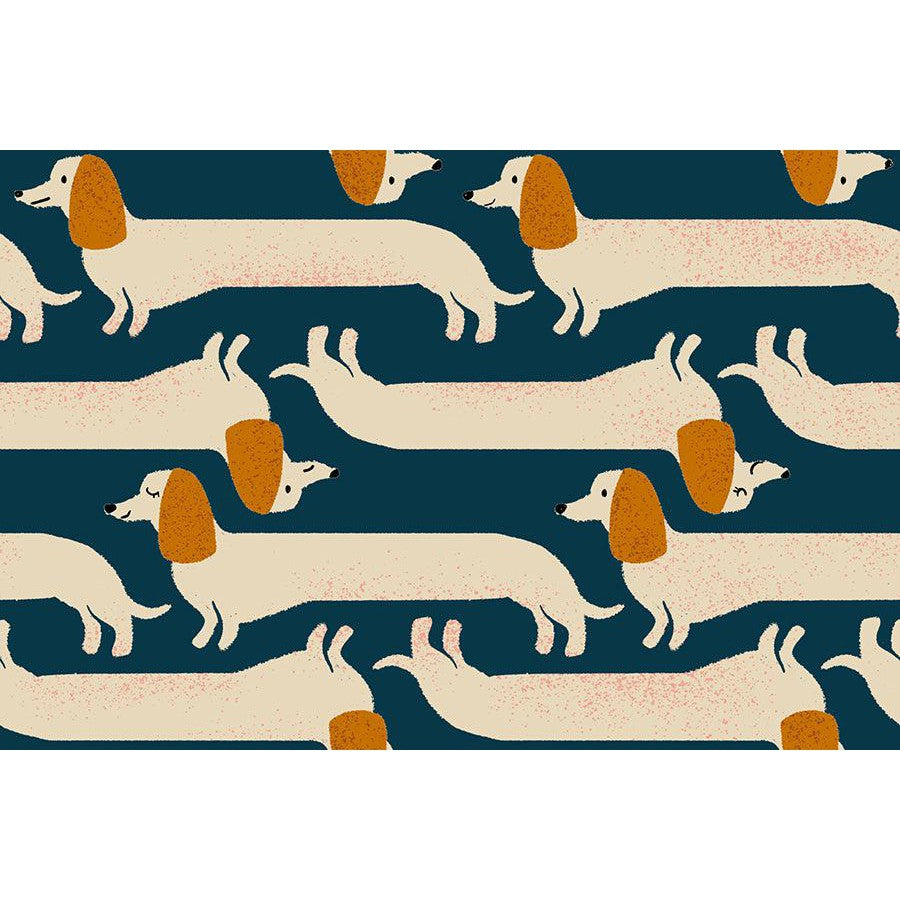 Ruby Star Society-Long Dog Teal Navy-fabric-gather here online