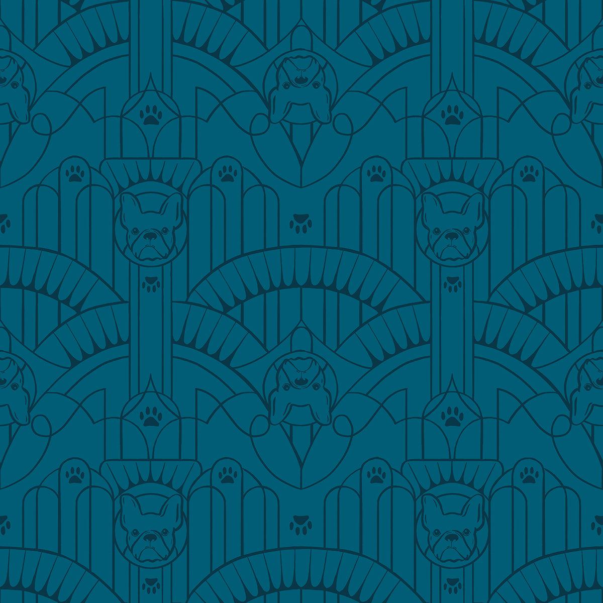 Ruby Star Society-Deco Pup Teal-fabric-gather here online