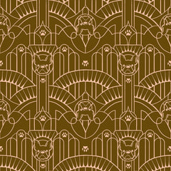Ruby Star Society-Deco Pup Cocoa-fabric-gather here online