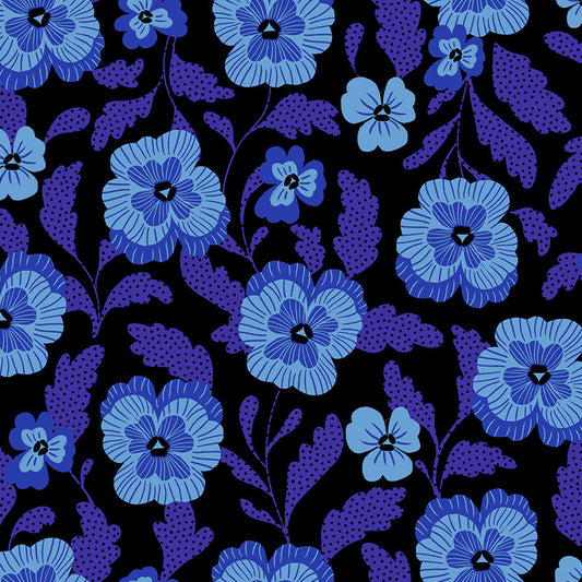 Ruby Star Society-Violets Black-fabric-gather here online