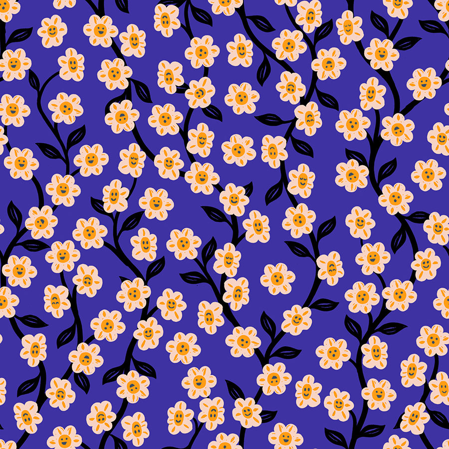 Ruby Star Society-Chatty Garden Blacklight-fabric-gather here online
