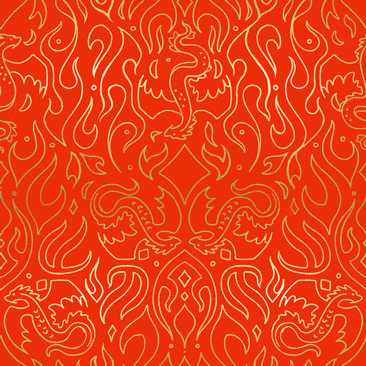 Ruby Star Society-Scribe Metallic Dark Ruby-fabric-gather here online
