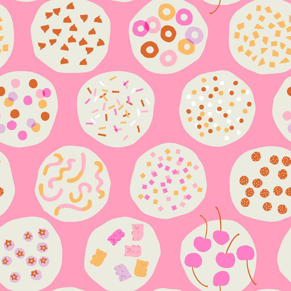 Ruby Star Society-Ice Cream Toppings Flamingo-fabric-gather here online