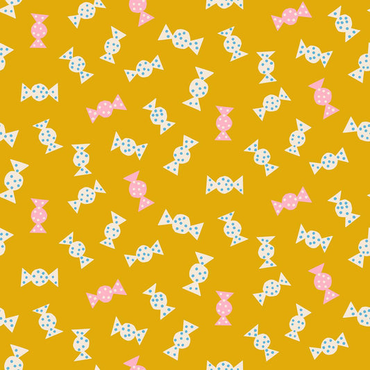 Ruby Star Society-Candy Goldenrod-fabric-gather here online