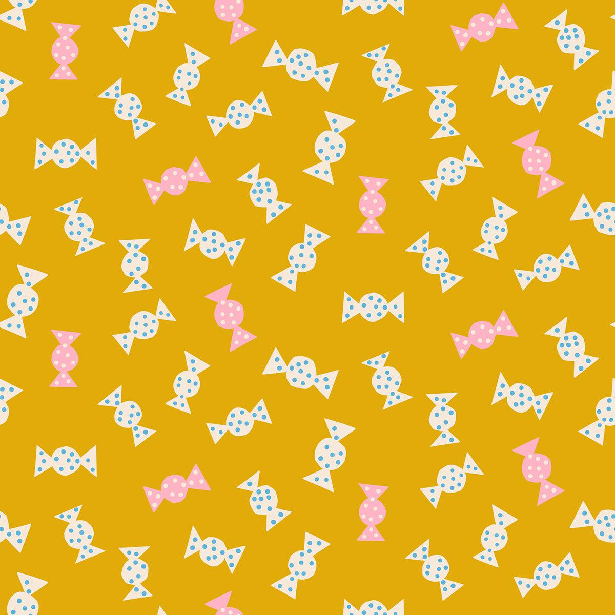 Ruby Star Society-Candy Goldenrod-fabric-gather here online