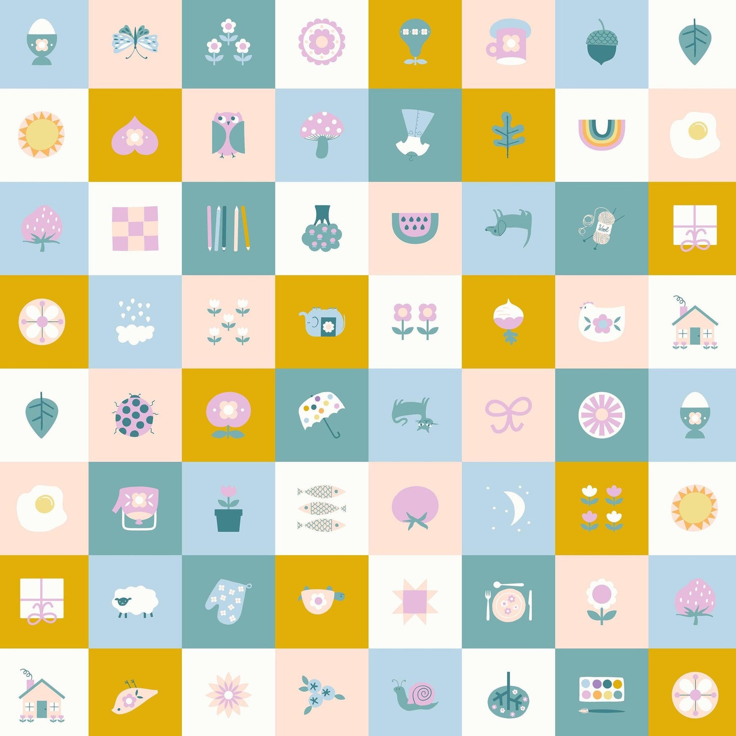 Ruby Star Society-Memory Cards Playroom-fabric-gather here online