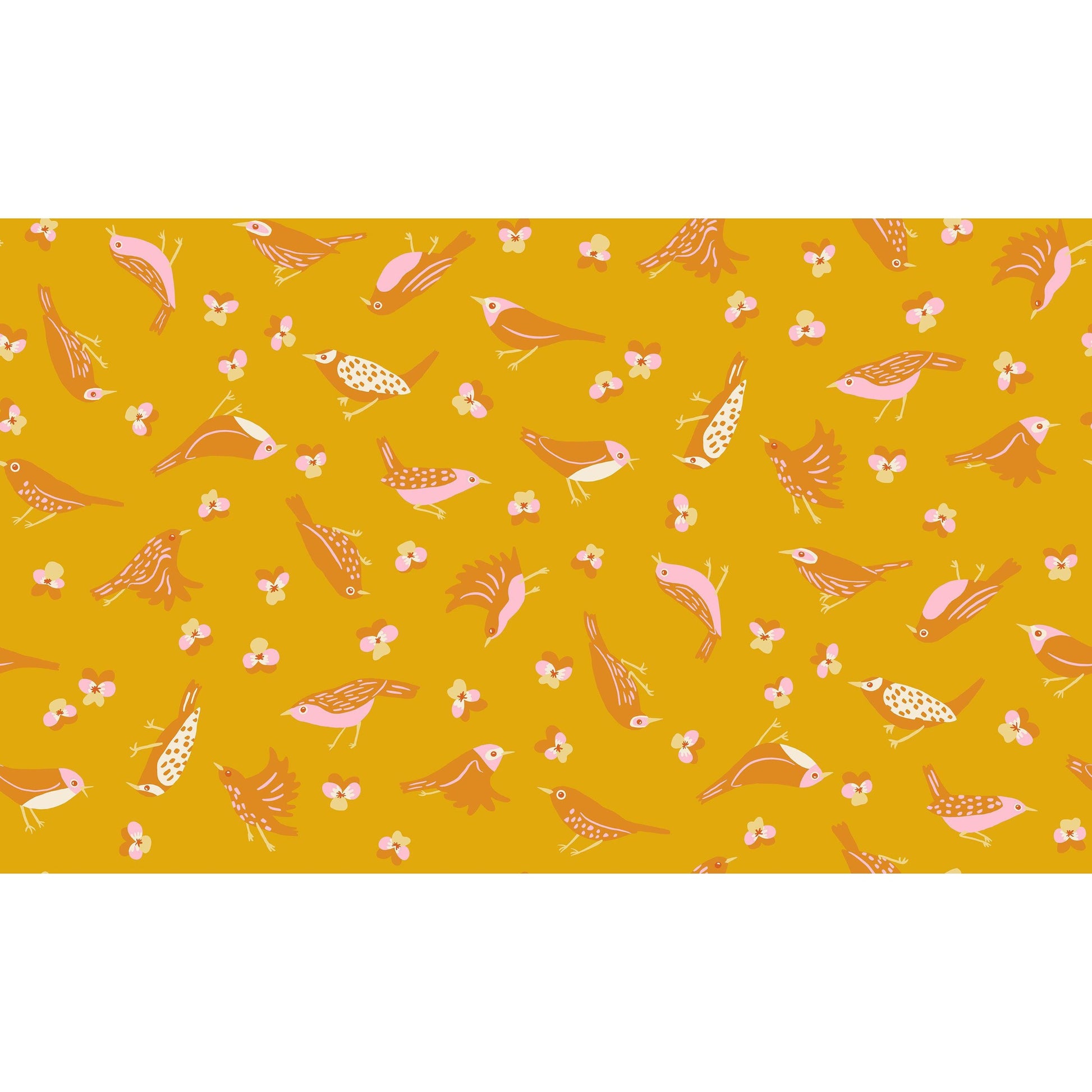 Ruby Star Society-Migration Goldenrod-fabric-gather here online