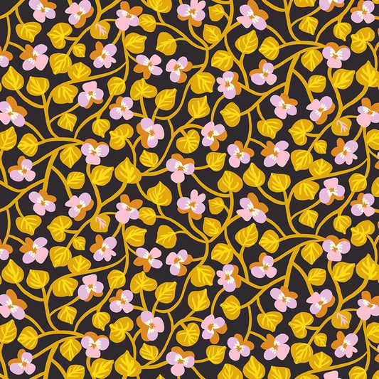 Ruby Star Society-Pansy Soft Black-fabric-gather here online