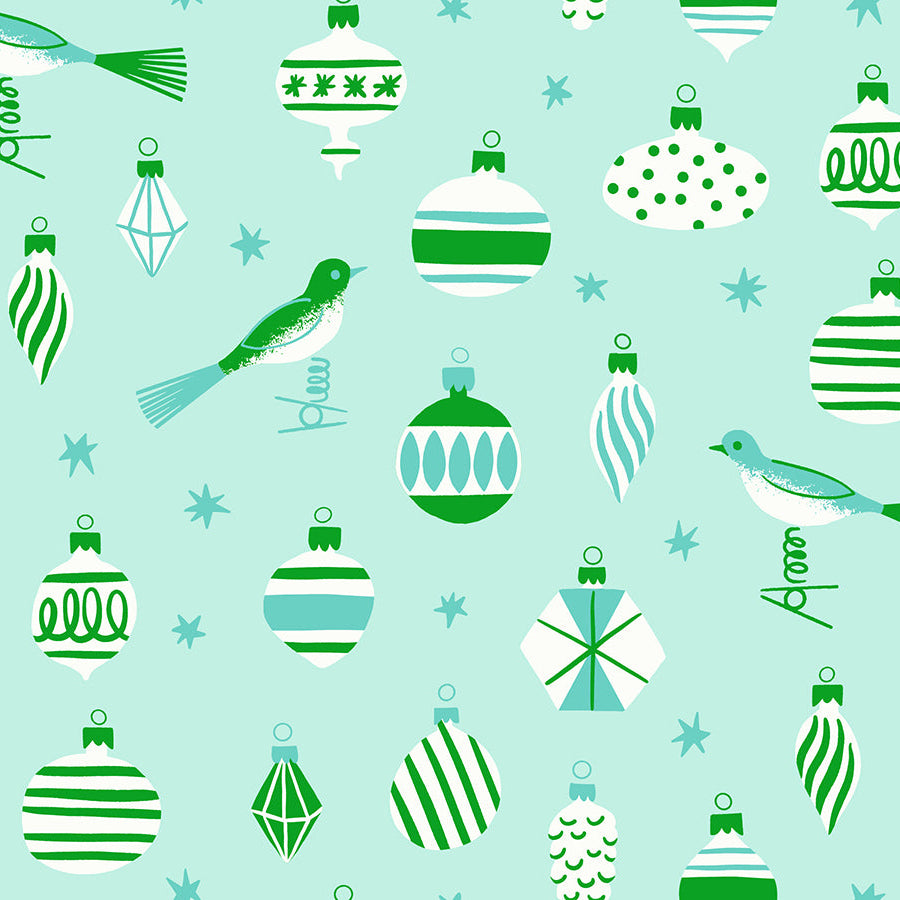 Ruby Star Society-Baubles Mint-fabric-gather here online
