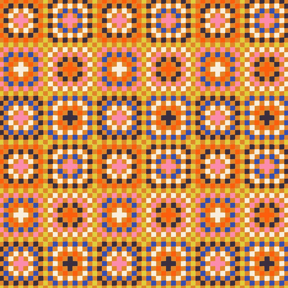 Ruby Star Society-Granny Square Caramel-fabric-gather here online