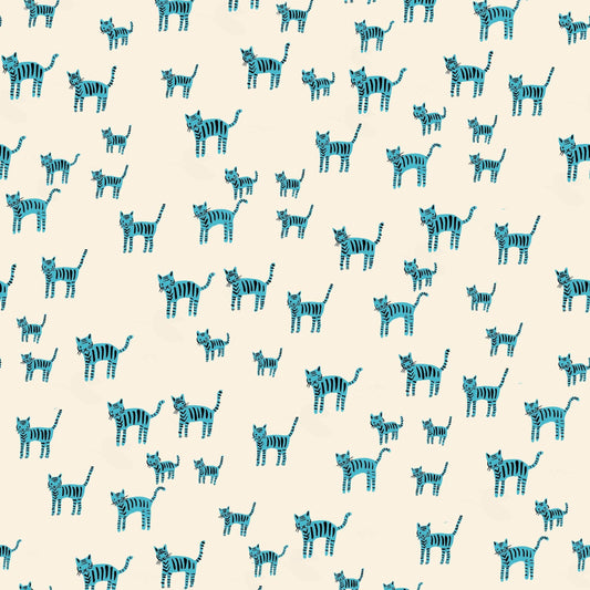 Ruby Star Society-Tiger Stripes Turquoise-fabric-gather here online