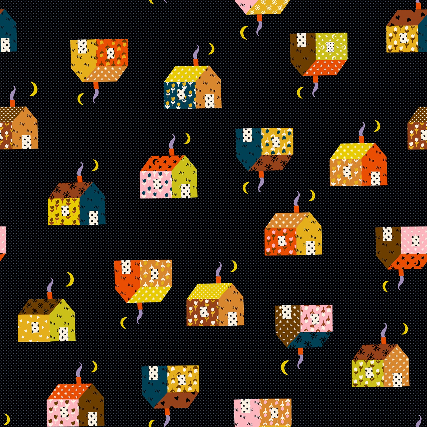 Ruby Star Society-Little House Soft Black-fabric-gather here online