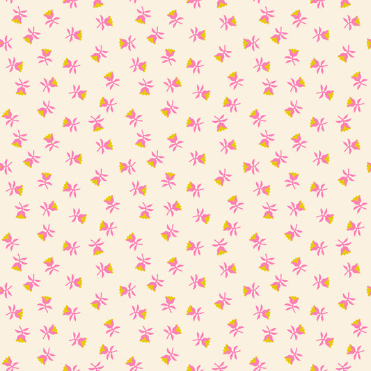 Ruby Star Society-Sweetflower Neon Pink-fabric-gather here online