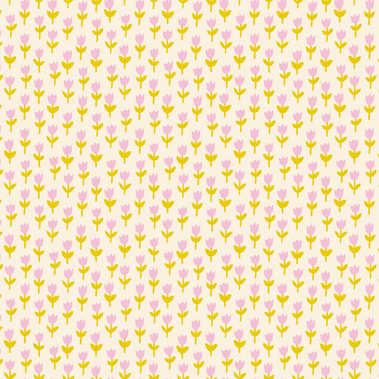 Ruby Star Society-Tulips Natural-fabric-gather here online