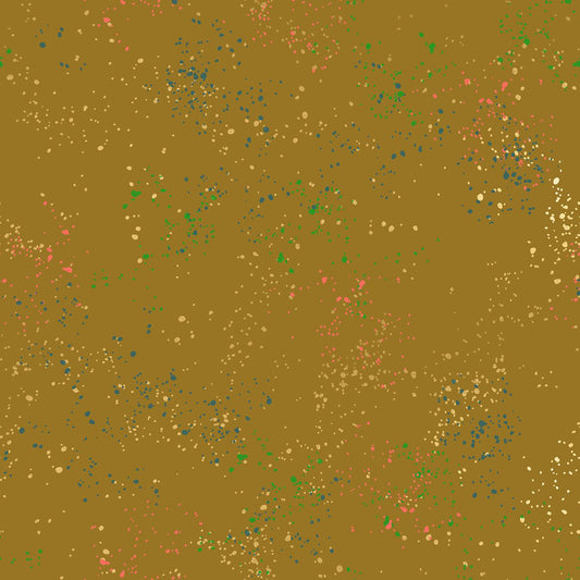 Ruby Star Society-REMNANT: Speckled, 132M Metallic Suede 30% OFF 1.44 YDS-fabric remnant-gather here online