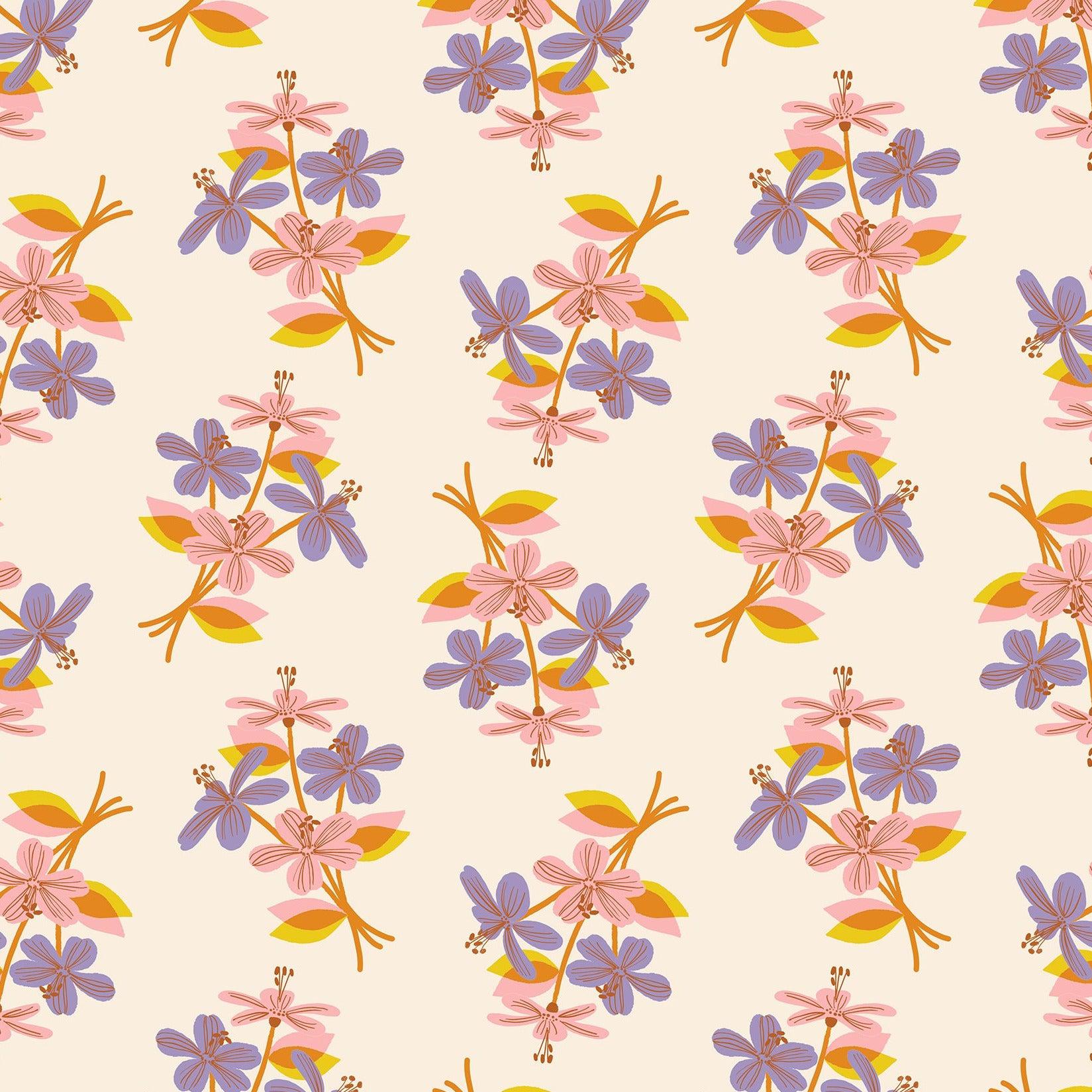 Ruby Star Society-Nosegay Natural-fabric-gather here online