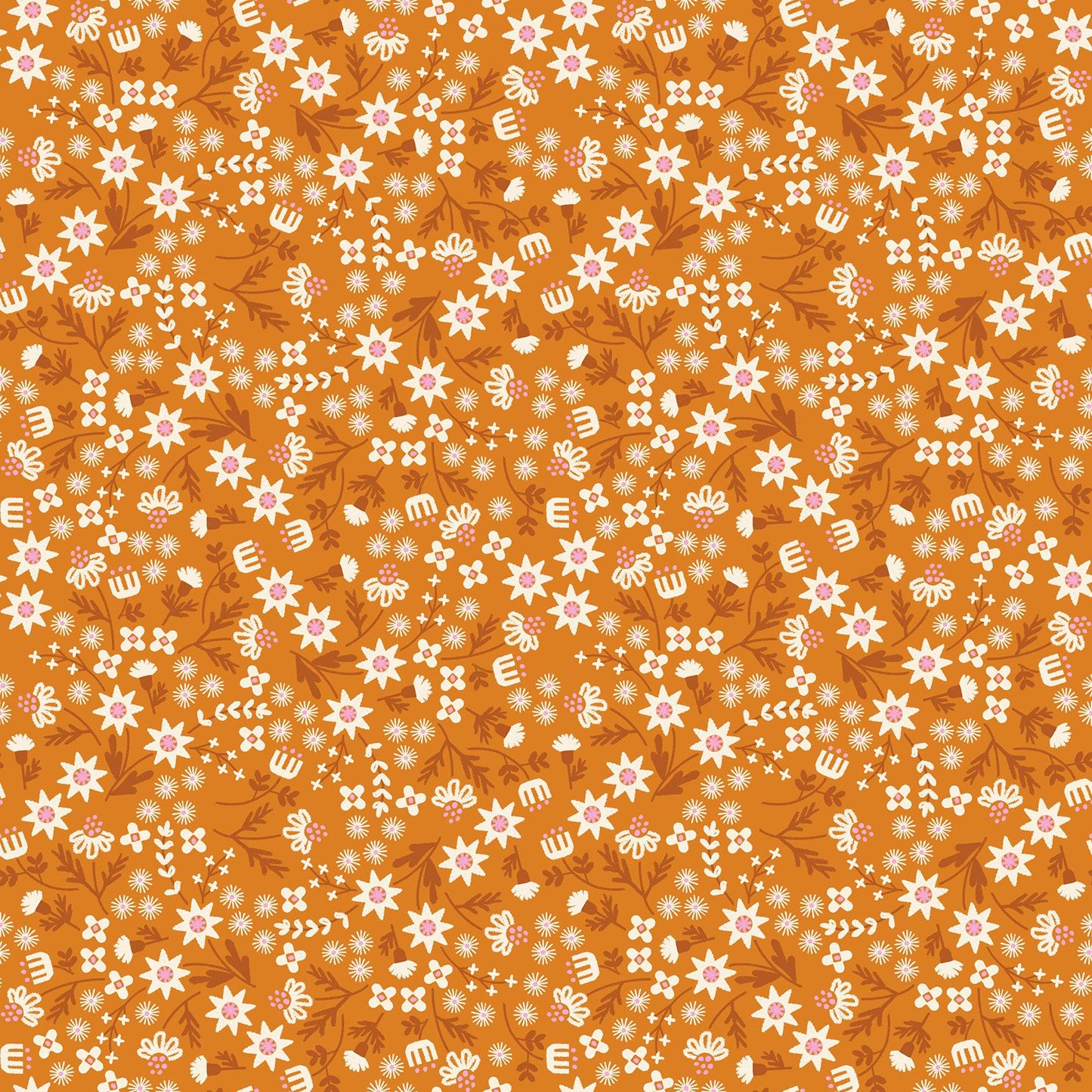 Ruby Star Society-Inflorescence Turmeric-fabric-gather here online