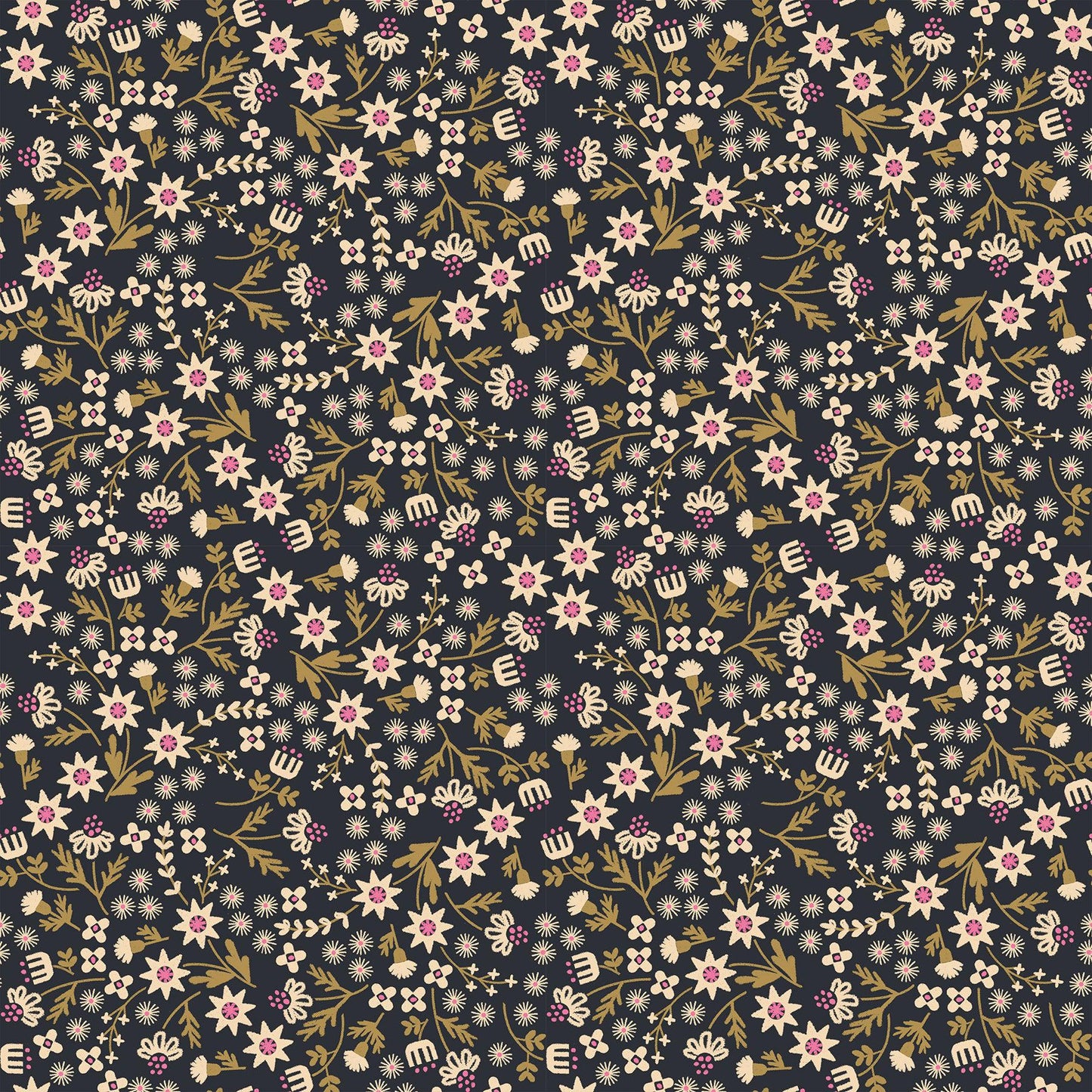 Ruby Star Society-Inflorescence Soft Black-fabric-gather here online