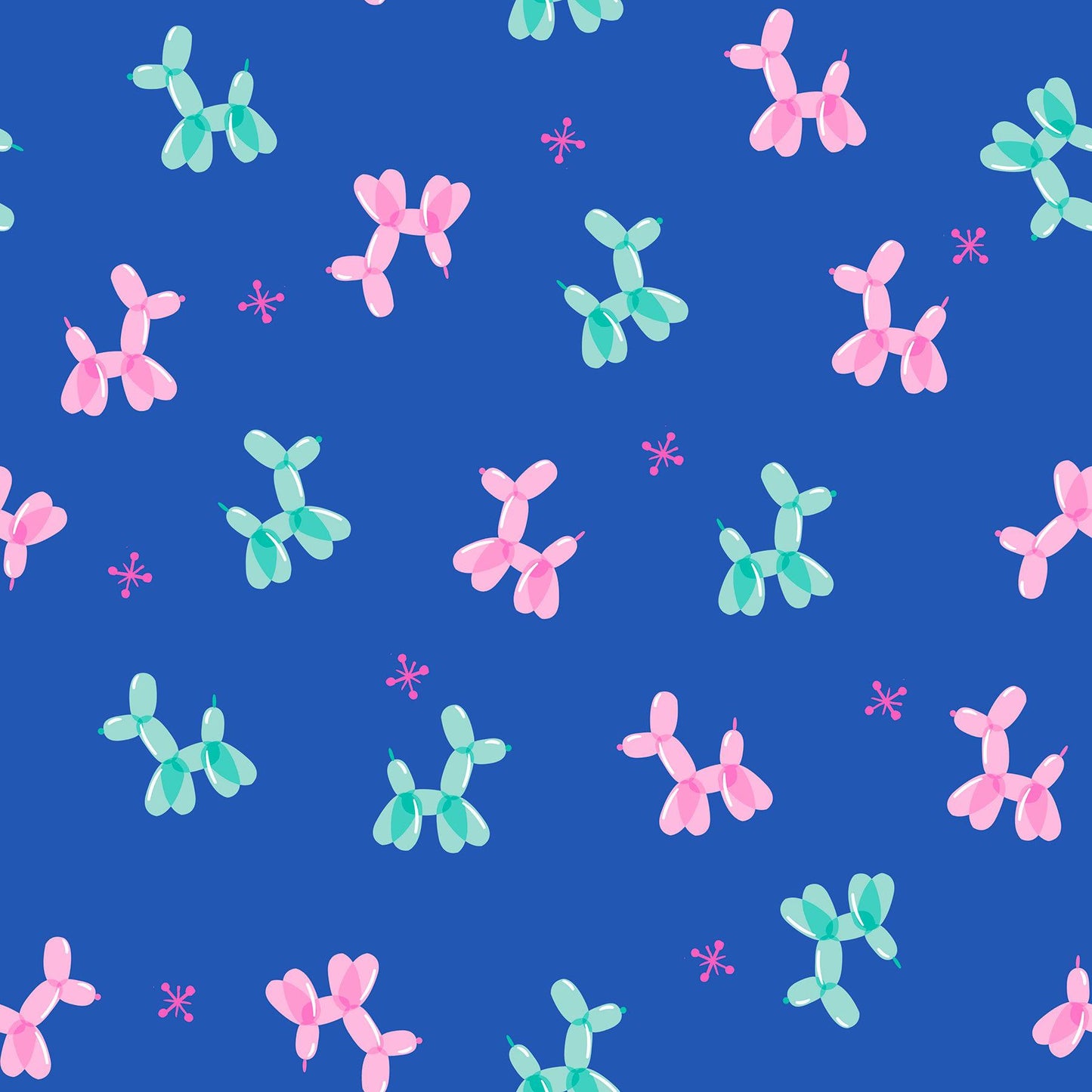 Ruby Star Society-Balloon Animal Blue Ribbon-fabric-gather here online