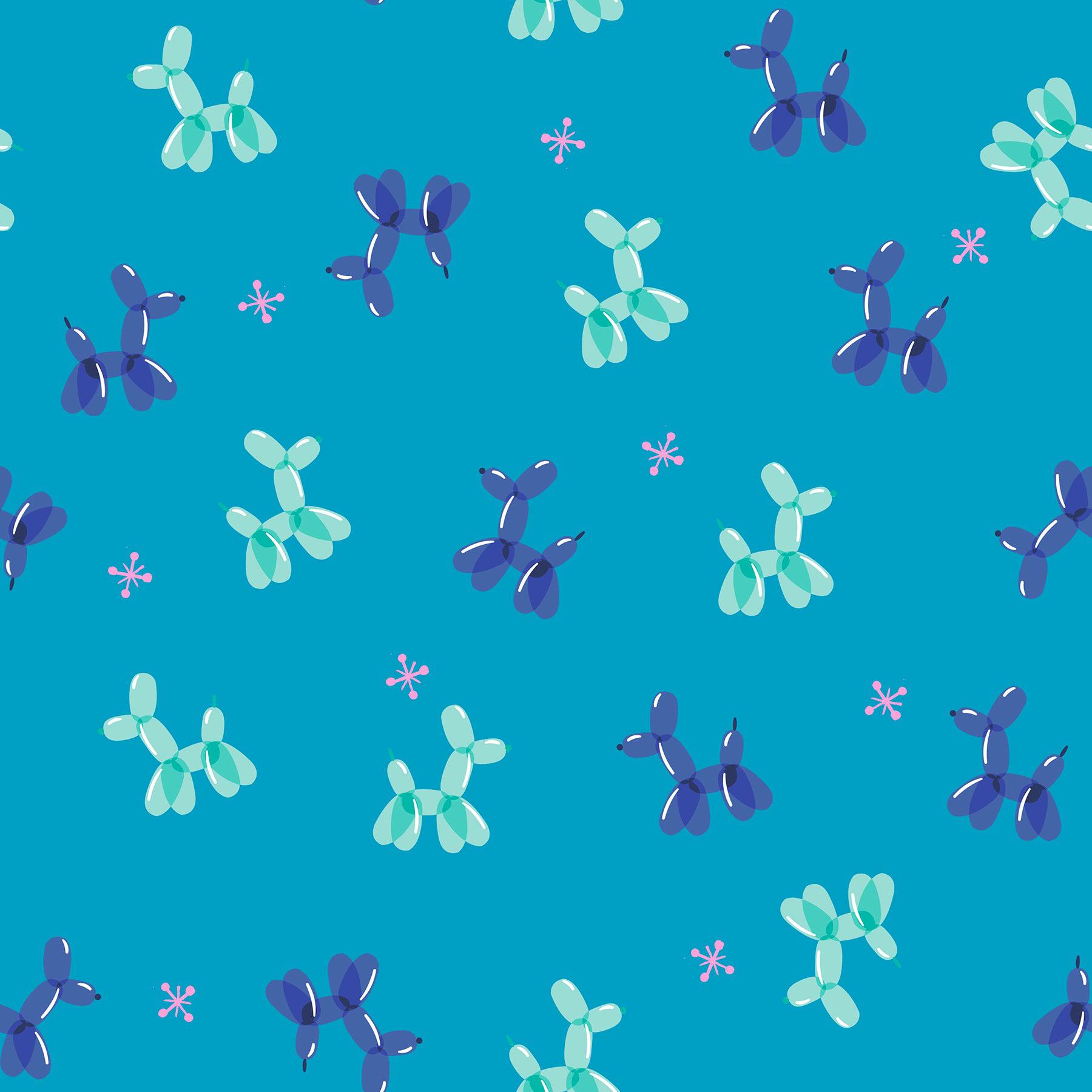 Ruby Star Society-Balloon Animal Cerulean-fabric-gather here online