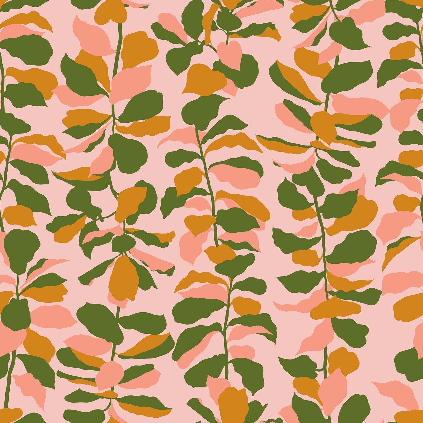 Ruby Star Society-Fiddle Leaf Sweet Pink-fabric-gather here online