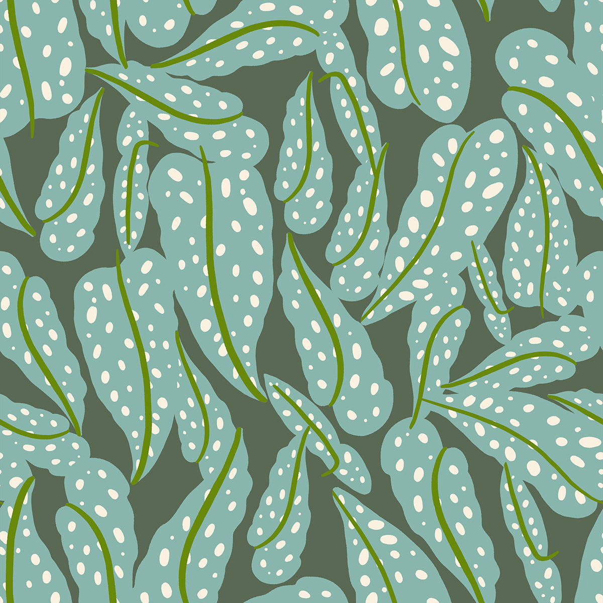 Ruby Star Society-Overlapping Leaves Seaweed-fabric-gather here online