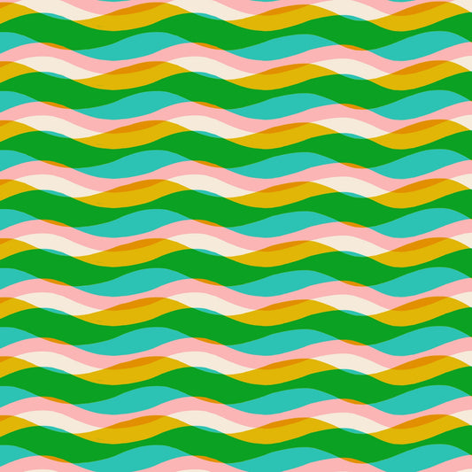 Ruby Star Society-Poolside Waves Tropic-fabric-gather here online