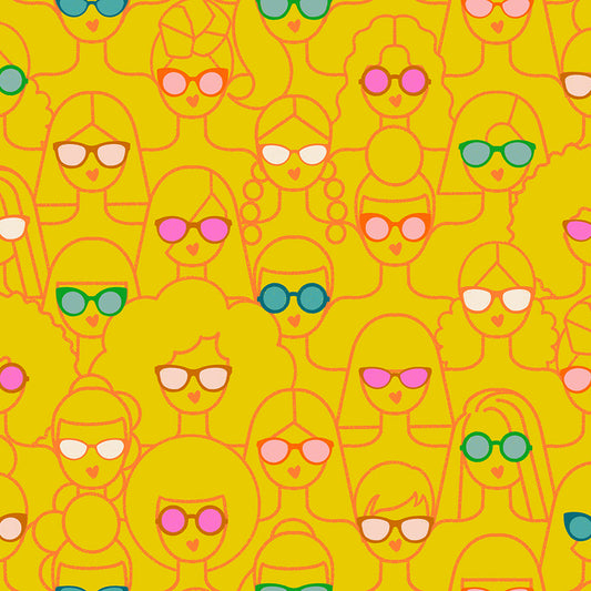 Ruby Star Society-Shine Girl Shine Golden Hour-fabric-gather here online