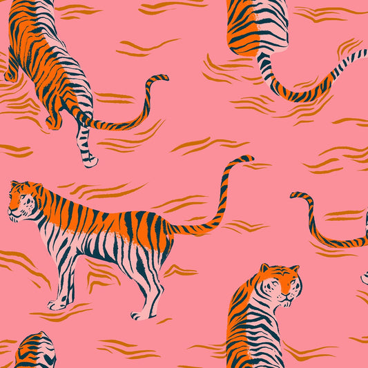 Ruby Star Society-Tigress Sorbet-fabric-gather here online