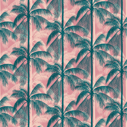 Ruby Star Society-Poolside Palms Plum on Canvas-fabric-gather here online