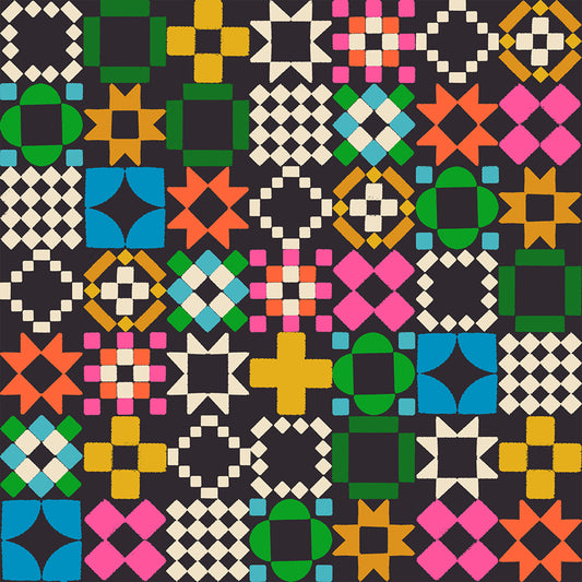 Ruby Star Society-Quilty As Charged Soft Black-fabric-gather here online