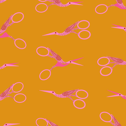 Ruby Star Society-Stork Scissors Honey-fabric-gather here online