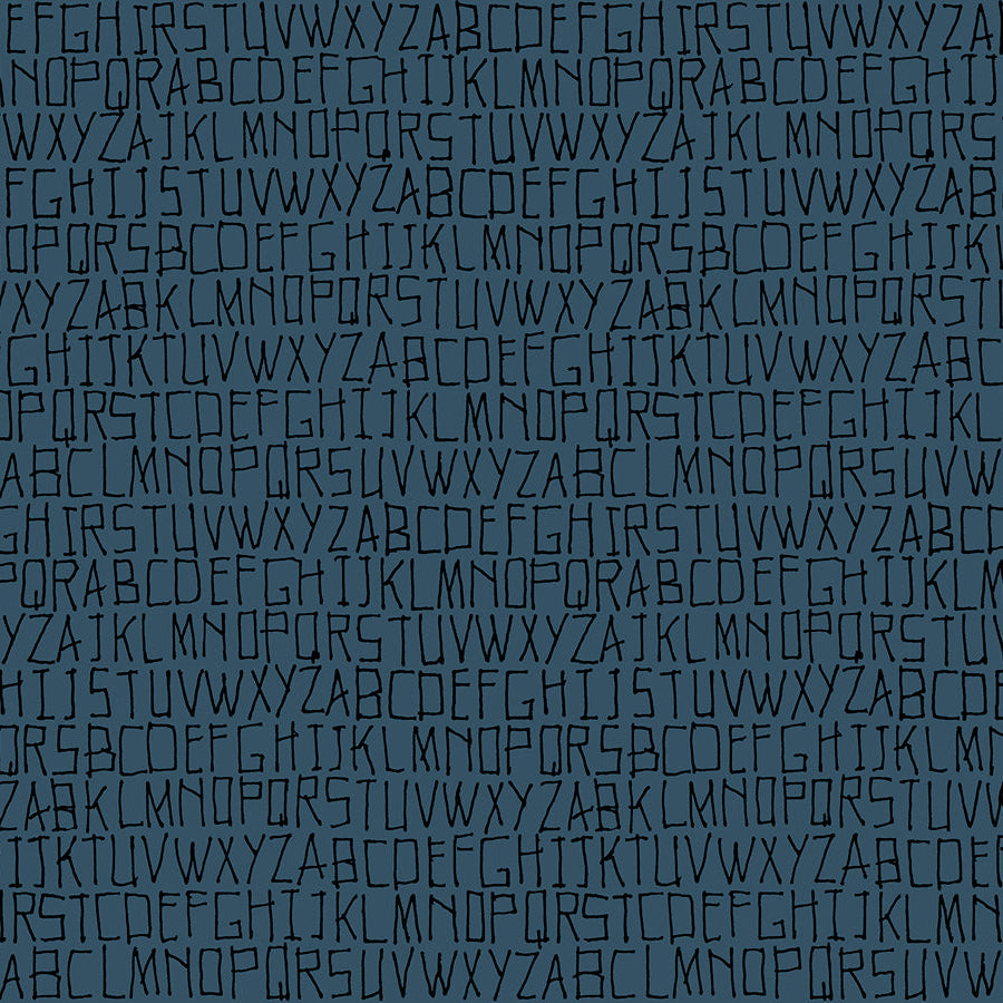 Ruby Star Society-Alphabet Prussian-fabric-gather here online