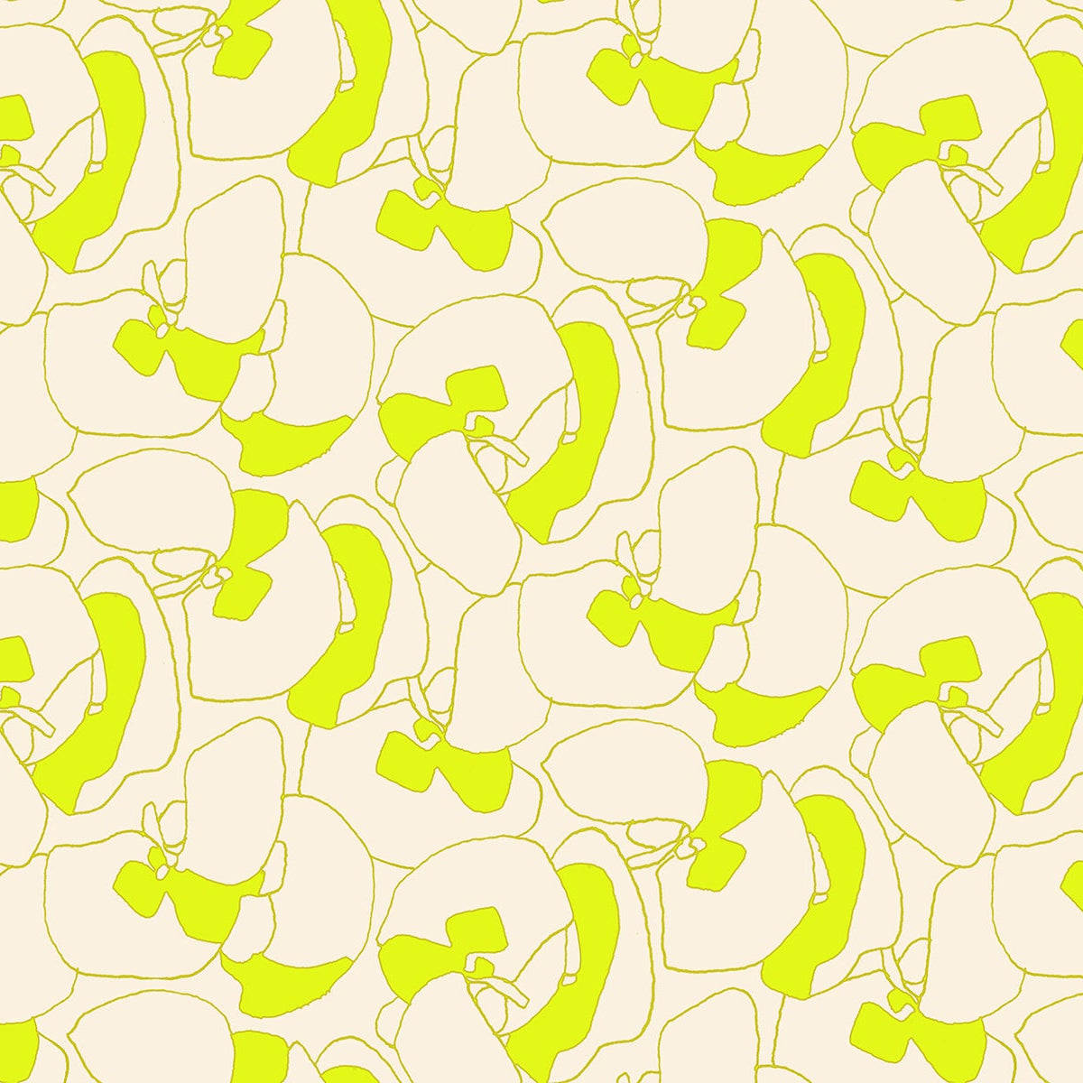 Ruby Star Society-Seagrapes Neon Yellow Canvas-fabric-gather here online