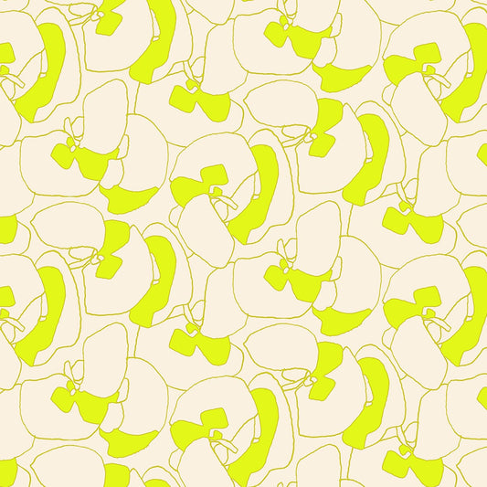 Ruby Star Society-Seagrapes Neon Yellow Canvas-fabric-gather here online