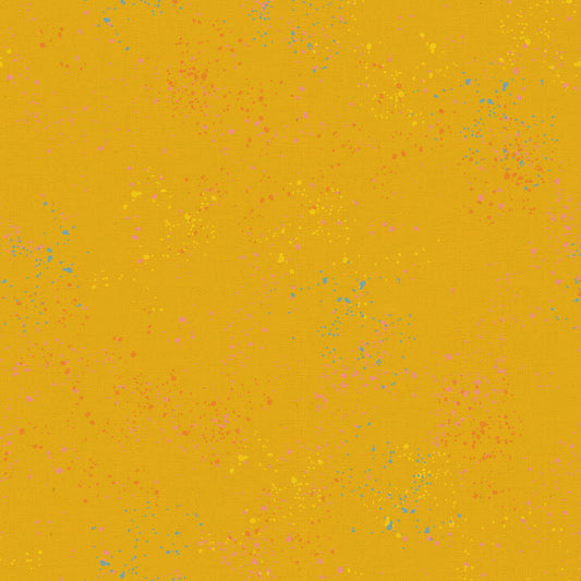 Ruby Star Society-REMNANT: Speckled Canvas, 112L Goldenrod 30% OFF 2.11 YDS-fabric remnant-gather here online