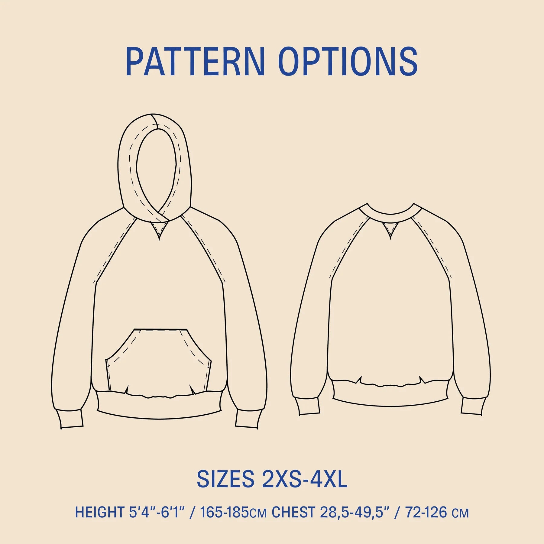 Wardrobe By Me-Rebel Raglan Hoodie Pattern-sewing pattern-gather here online
