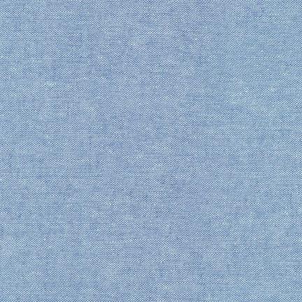 Robert Kaufman-REMNANT: Essex Yarn Dyed Solids, 1058 - Cadet, 30% OFF 1.0 YD-fabric remnant-gather here online