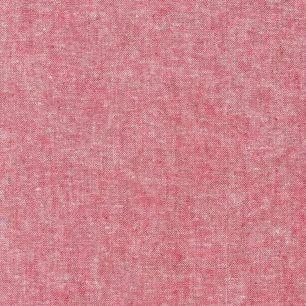 REMNANT: Essex Yarn Dyed Solids, 1308 - Red 30% OFF 1.8 YDS