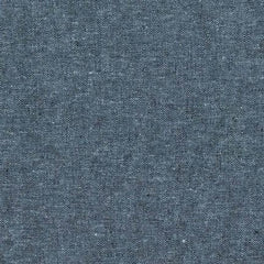 Robert Kaufman-REMNANT: Essex Yarn Dyed Solids, Nautical 30% OFF 1.44 YDS-fabric remnant-gather here online