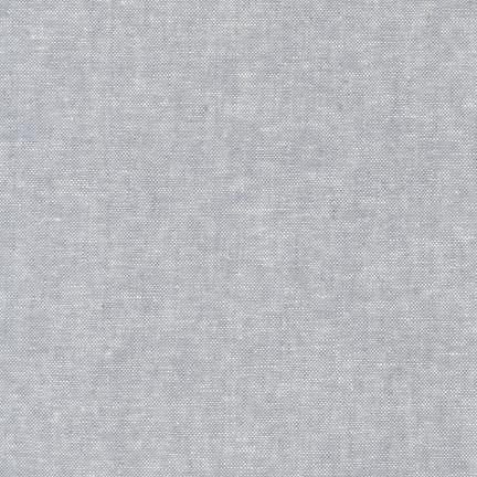 REMNANT: Essex Yarn Dyed Solids, 91 Steel 30% OFF 1.94 YDS