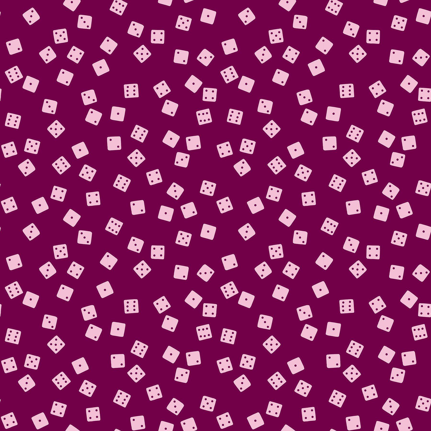 Ruby Star Society-REMNANT: Farkle Blend Dice Purple Velvet 30% OFF 1.61 YDS-fabric remnant-gather here online