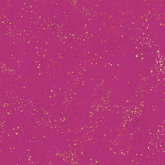 Ruby Star Society-REMNANT: Speckled, 62M Metallic Berry 30% OFF 1.86 YDS-fabric remnant-gather here online