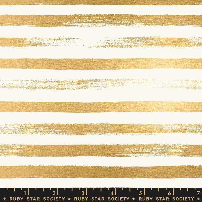 REMNANT: Zip! 24M Metallic Gold 30% OFF 1.5 YDS