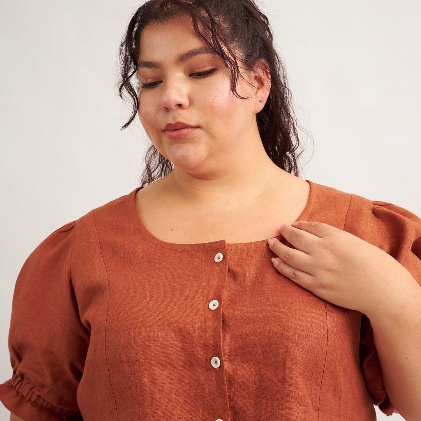 Matchy Matchy Sewing Club-Ruffle Brunch Set Pattern - PDF DOWNLOAD-sewing pattern-gather here online