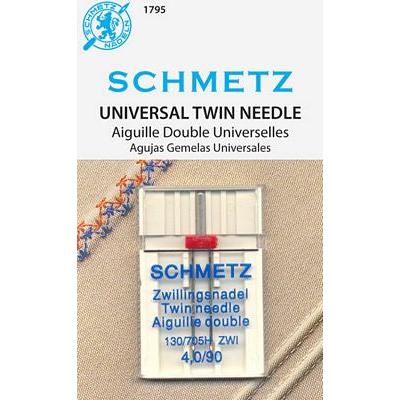 Schmetz-Universal Twin Needle - 4.0/90-sewing notion-gather here online